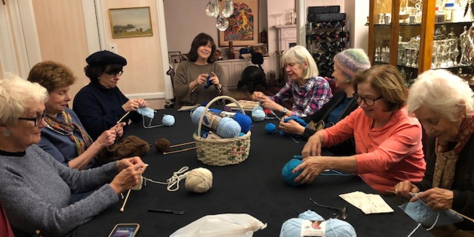 Knitting Group, December 2018